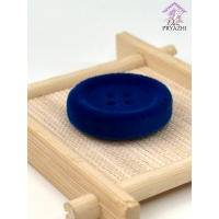 Пуговицы Дом пряжи Велюр 28 мм плоская 1 шт