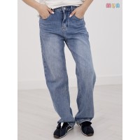 Джинсы прямые MUA Женские хлопковые джинсы Giona голубой 46