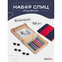 Набор спиц для вязания Zing Deluxe Knit Pro 
